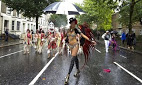 The London Samba School at Notting Hill carnival on Monday. Photograph: Ben A Pruchnie/Getty Images